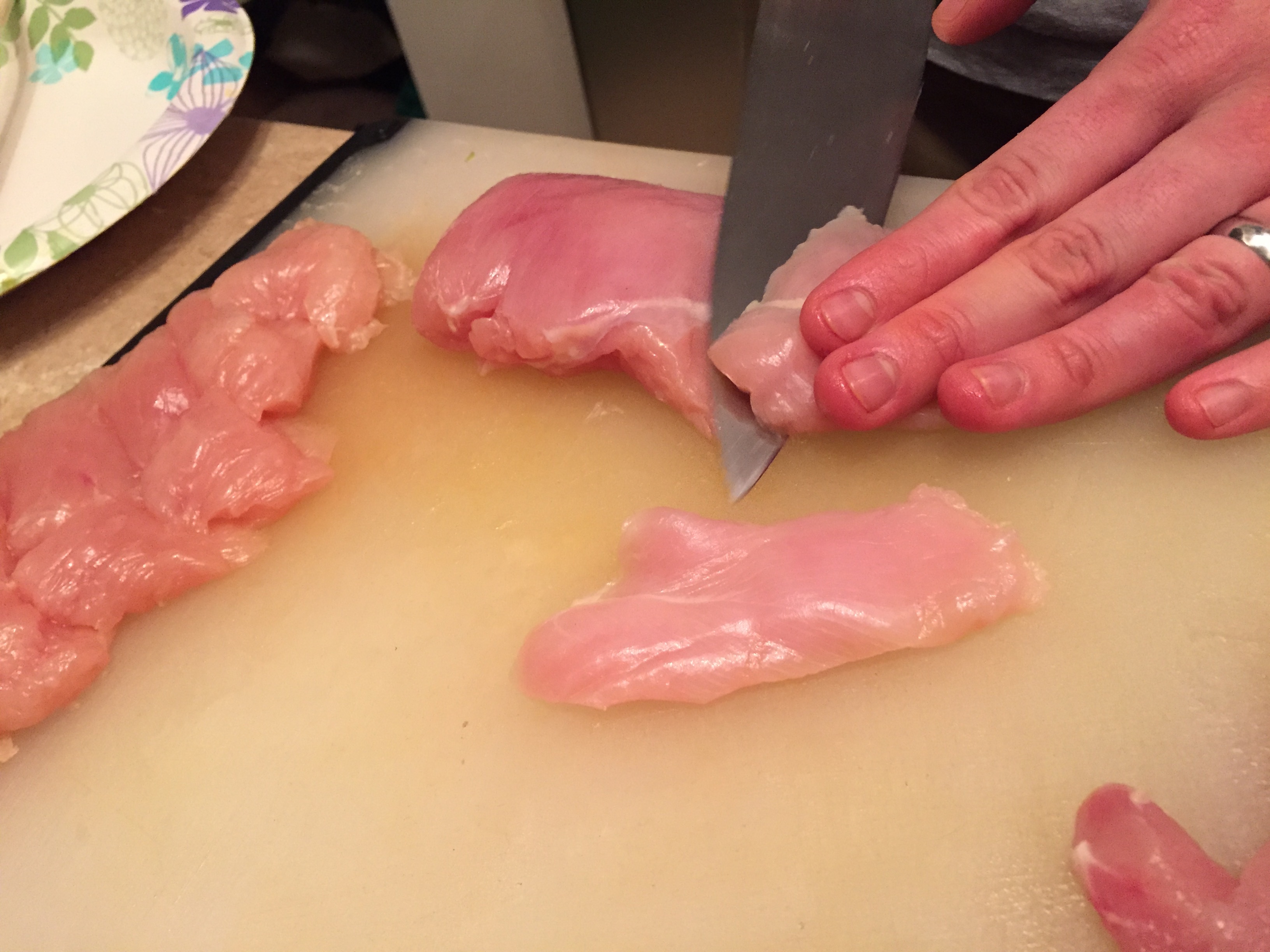 Cutting Chicken