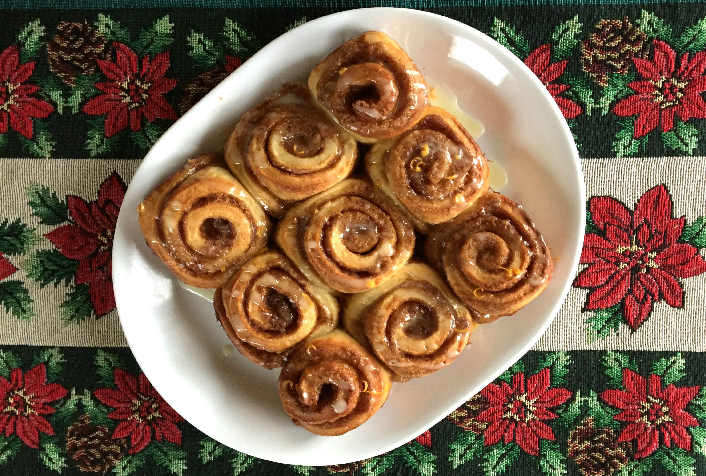 Drizzled Cinnamon Rolls