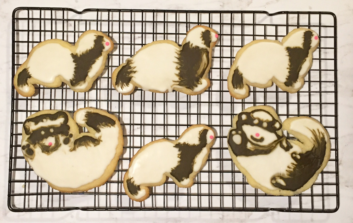 Ferret Cookies